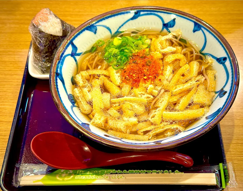 刻み蕎麦七味鬼振り👹&🍙|にゃあ（芸名）さん