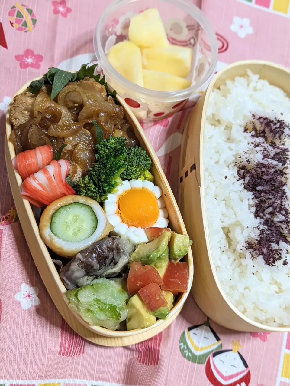 本日のお弁当〜生姜焼弁当|f.1125beさん