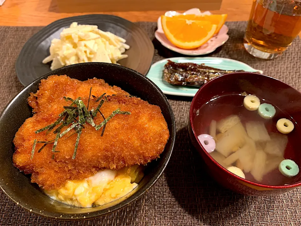 卵でとじないカツ丼|いちごさん