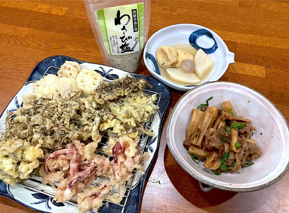 Snapdishの料理写真:頂き物で 晩ご飯|sakuramochiさん