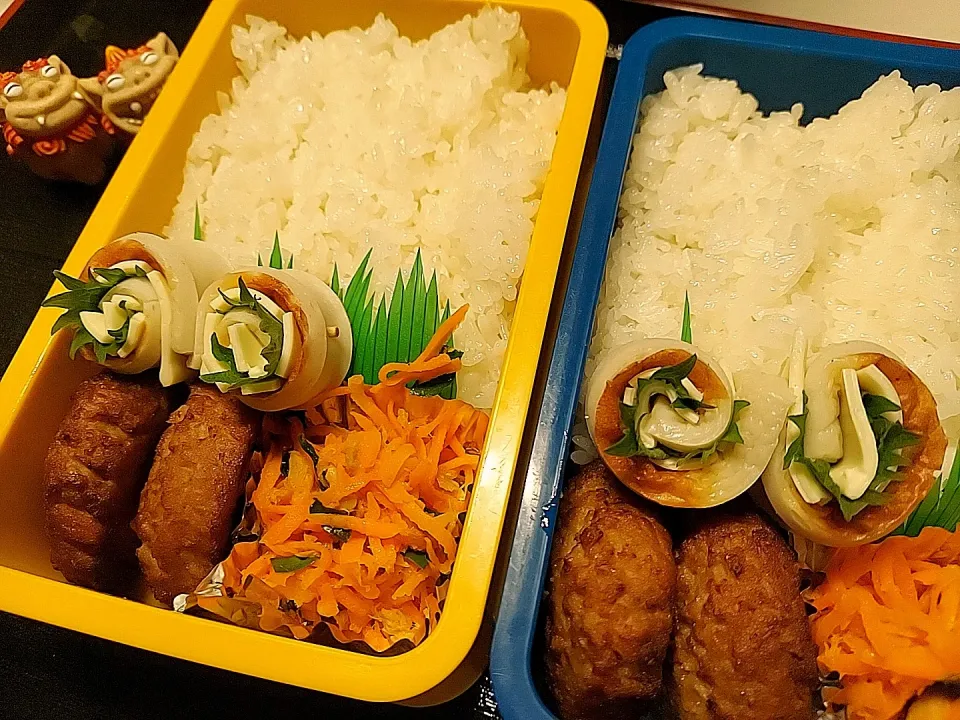 夫弁当､息子弁当|みどりさん