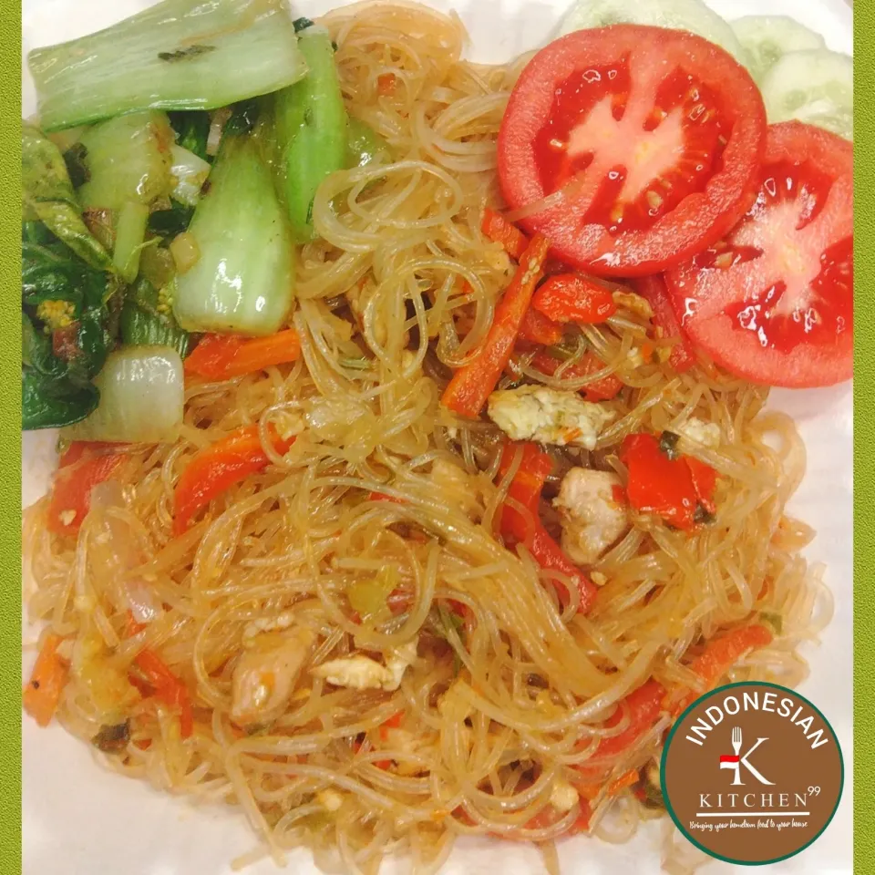 vegetarian glass noodles 🍜|Mrs.Tandoori Channelさん