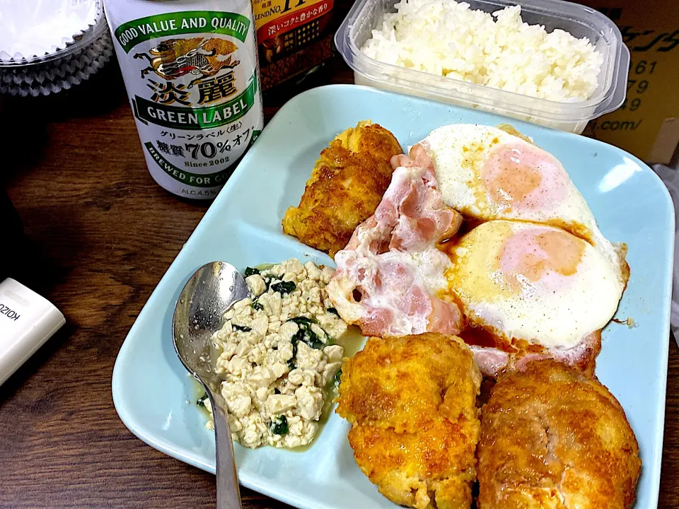 Snapdishの料理写真:超ズボラ飯|しんさん