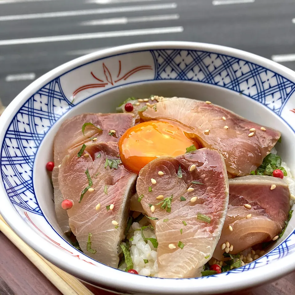 Snapdishの料理写真:かんぱち丼|Kさん