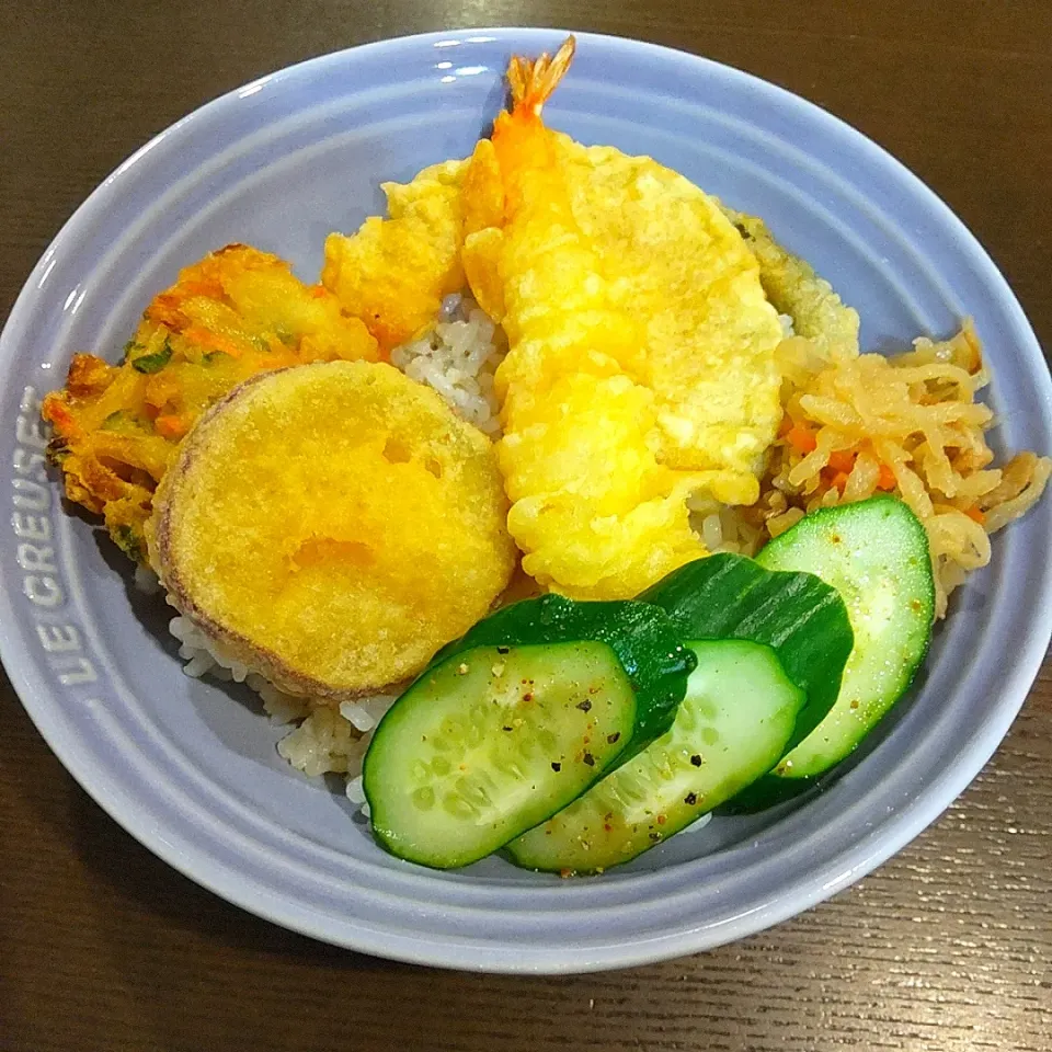 天丼弁当🍱|Rieさん