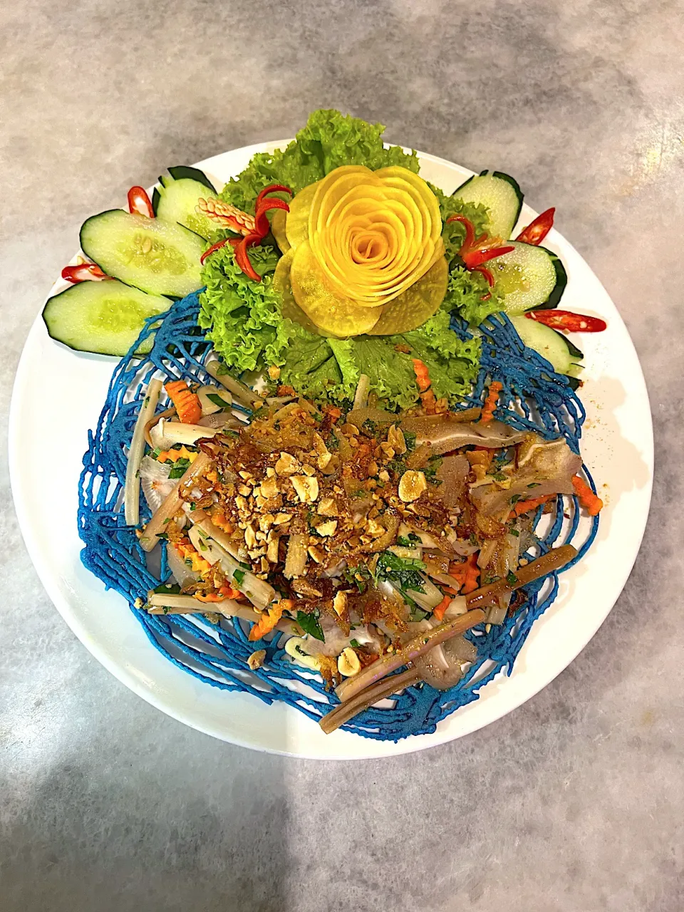 Lotus salad|Saigon Station Quánさん