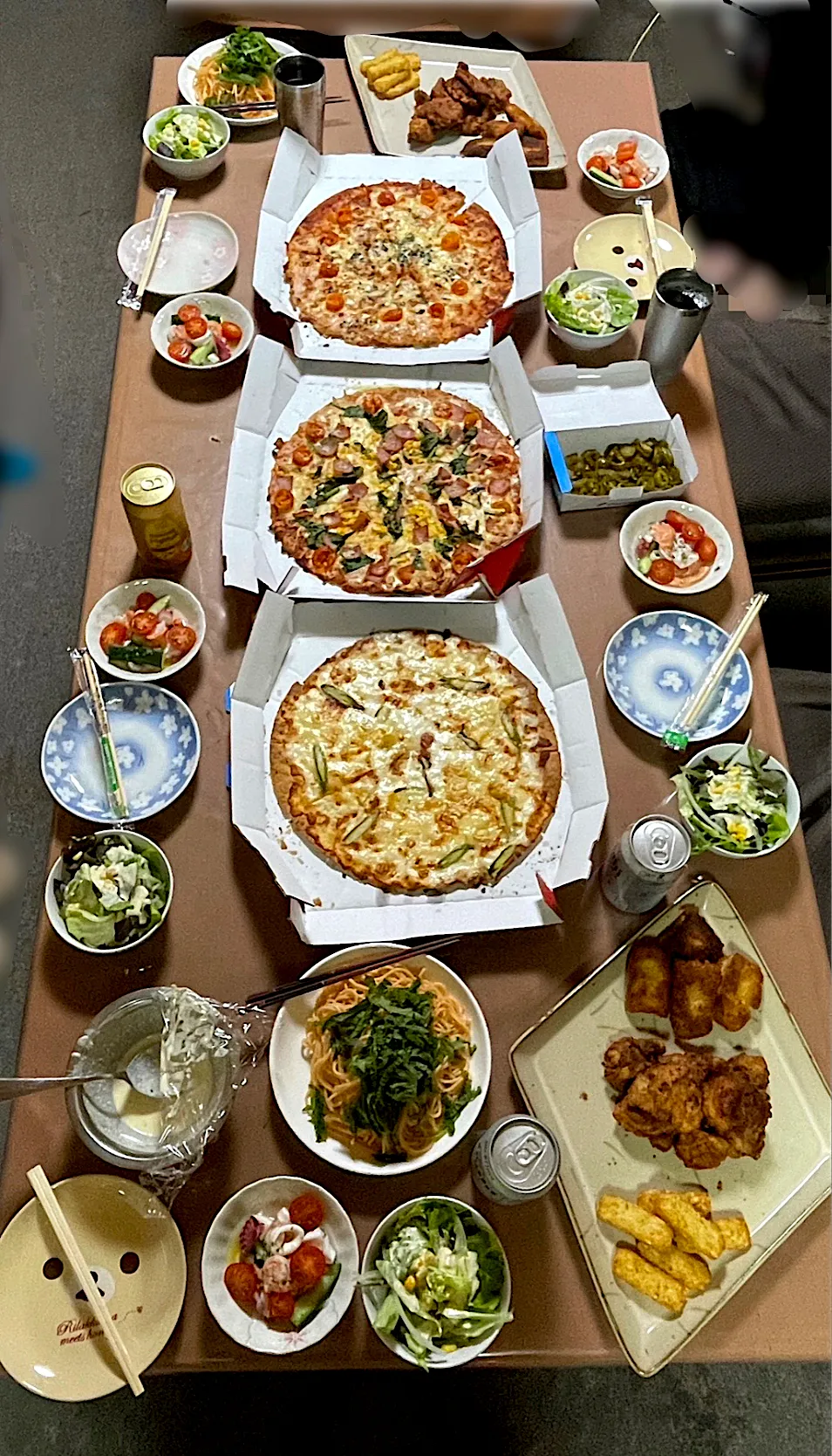 ピザパーティー|チャコぴーさん