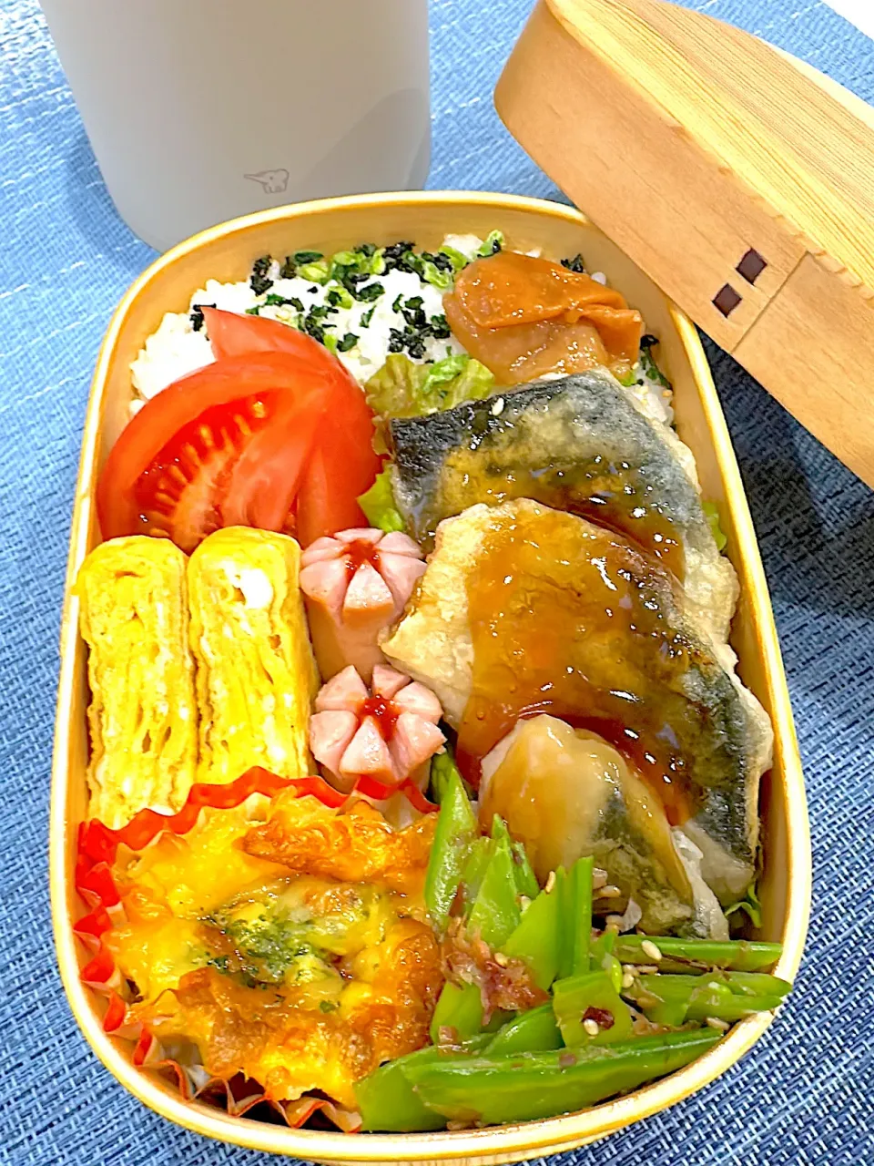 ‪ ·͜·旦那さんのお弁当‪ ·͜·|ももママンさん