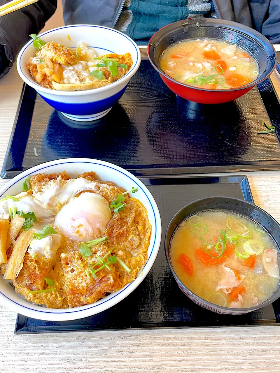 カツ丼＆豚汁|juneさん