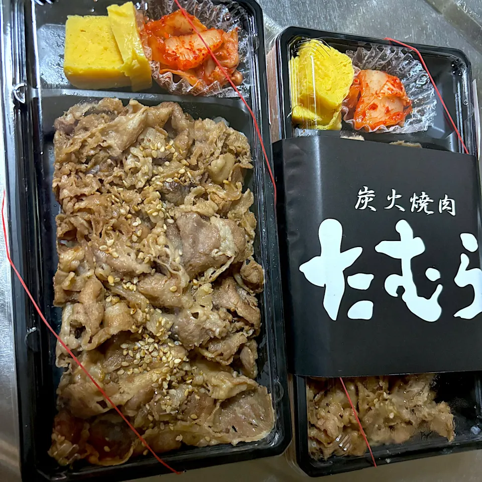 焼肉弁当|たつかばさん