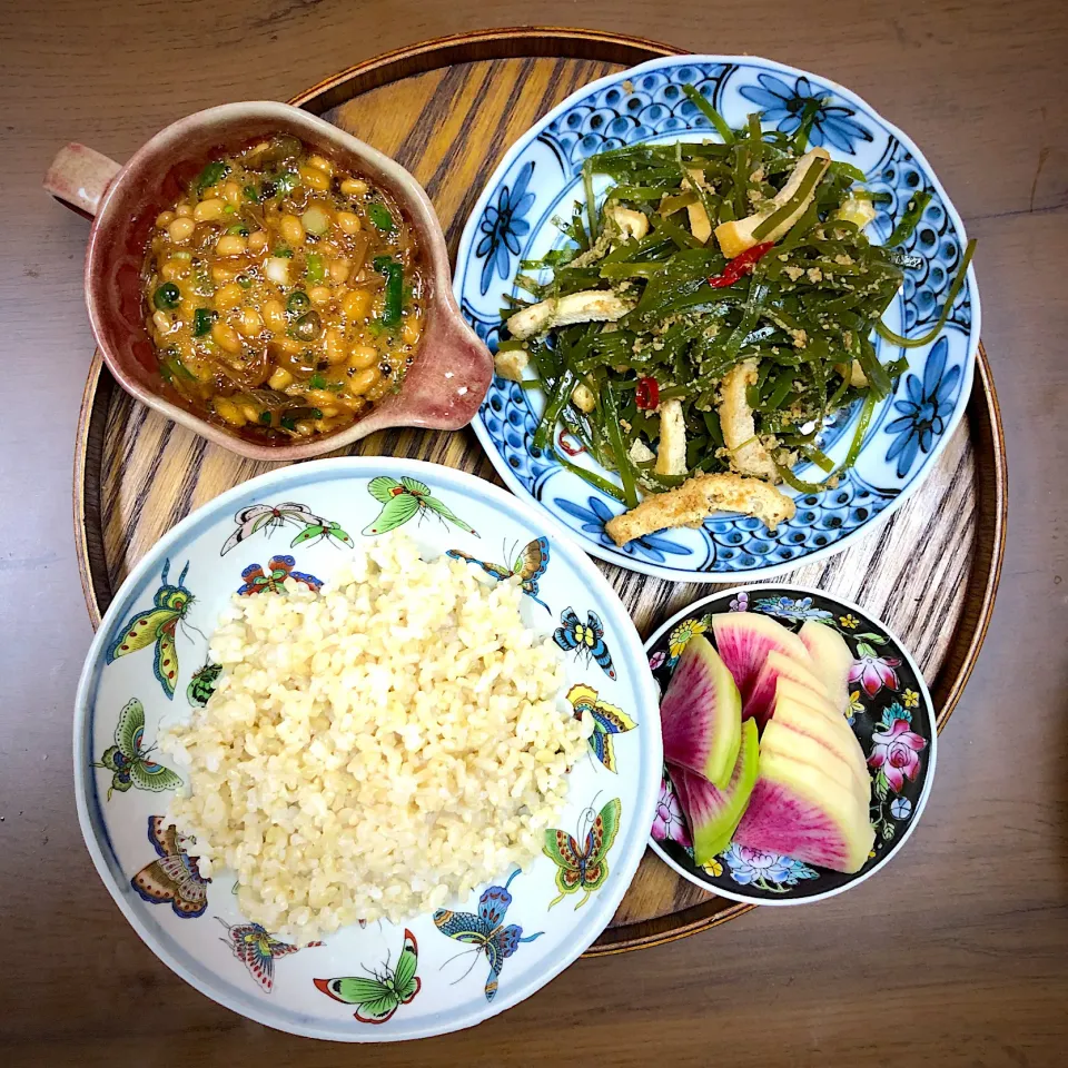 #vegan 
細切り昆布の炒め物|makiko_aさん