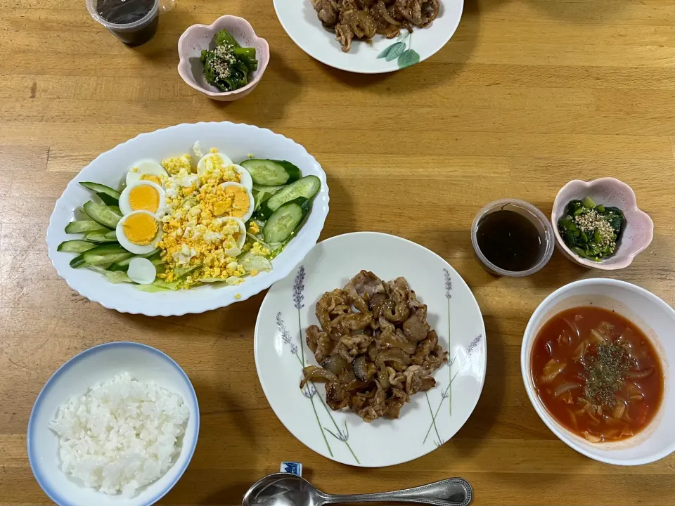 Snapdishの料理写真:夕飯🎵ミモザサラダ|kiyominさん