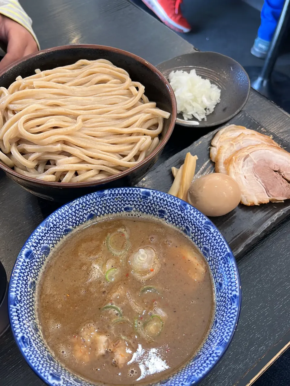 濃厚つけ麺 ながおか特製 刻み玉ねぎ|rockiさん