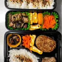 ハンバーグ弁当🍱野菜炒め弁当🍱|きっきー🥰さん