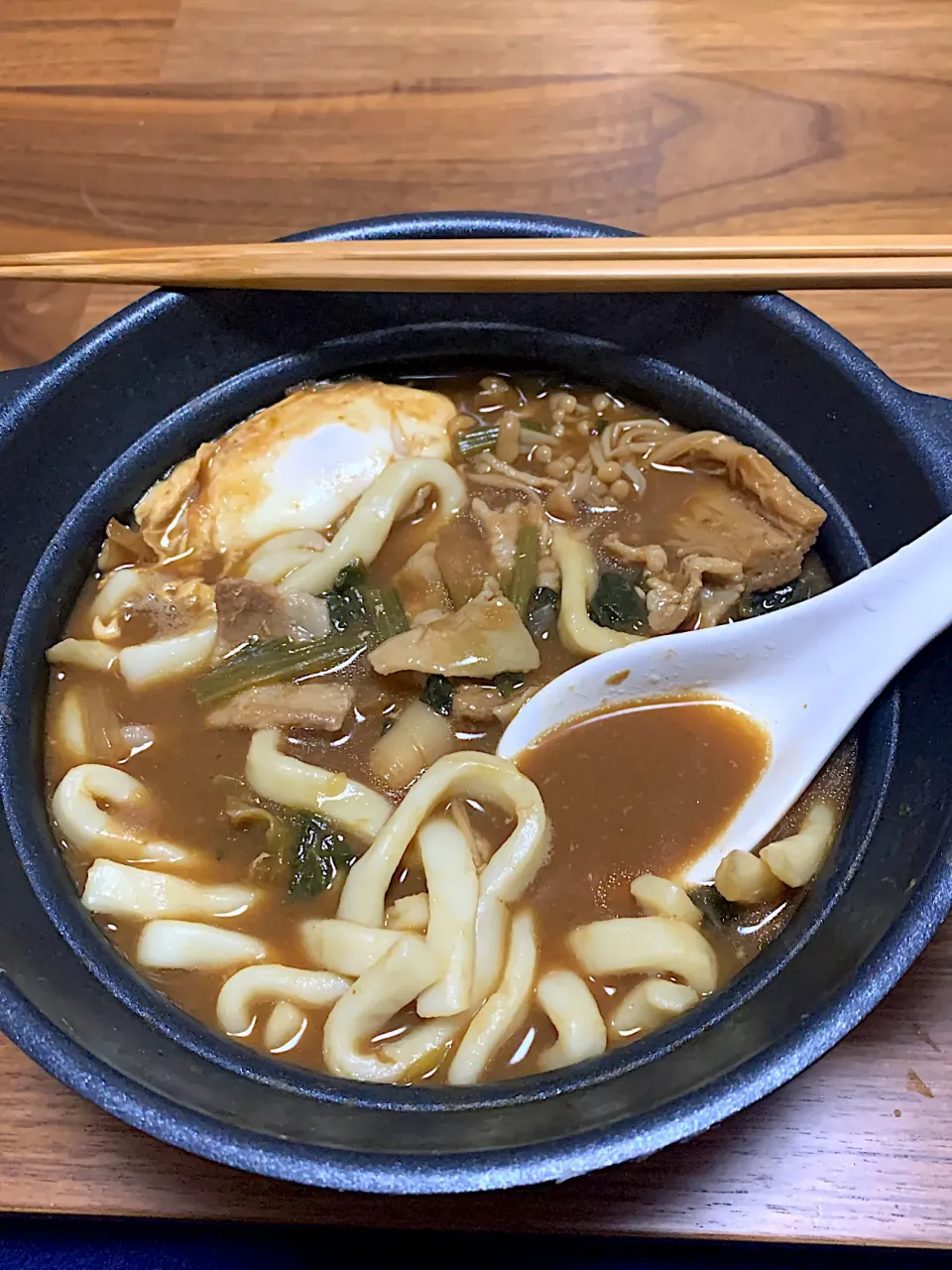 伊勢うどんの味噌煮込みうどん|ルナピーボールさん