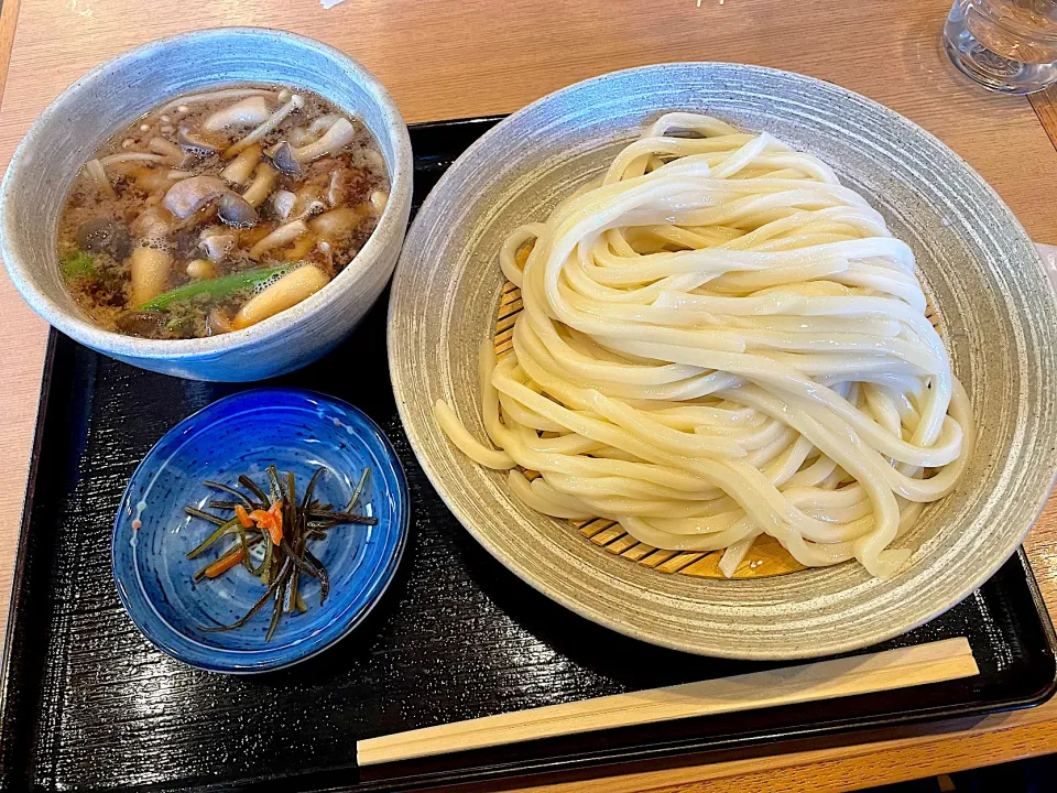 肉汁つけうどん並|とみさんさん