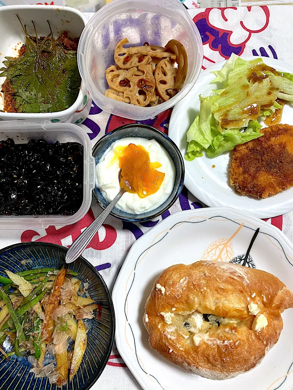 今日の朝ごはん。|くのっちさん