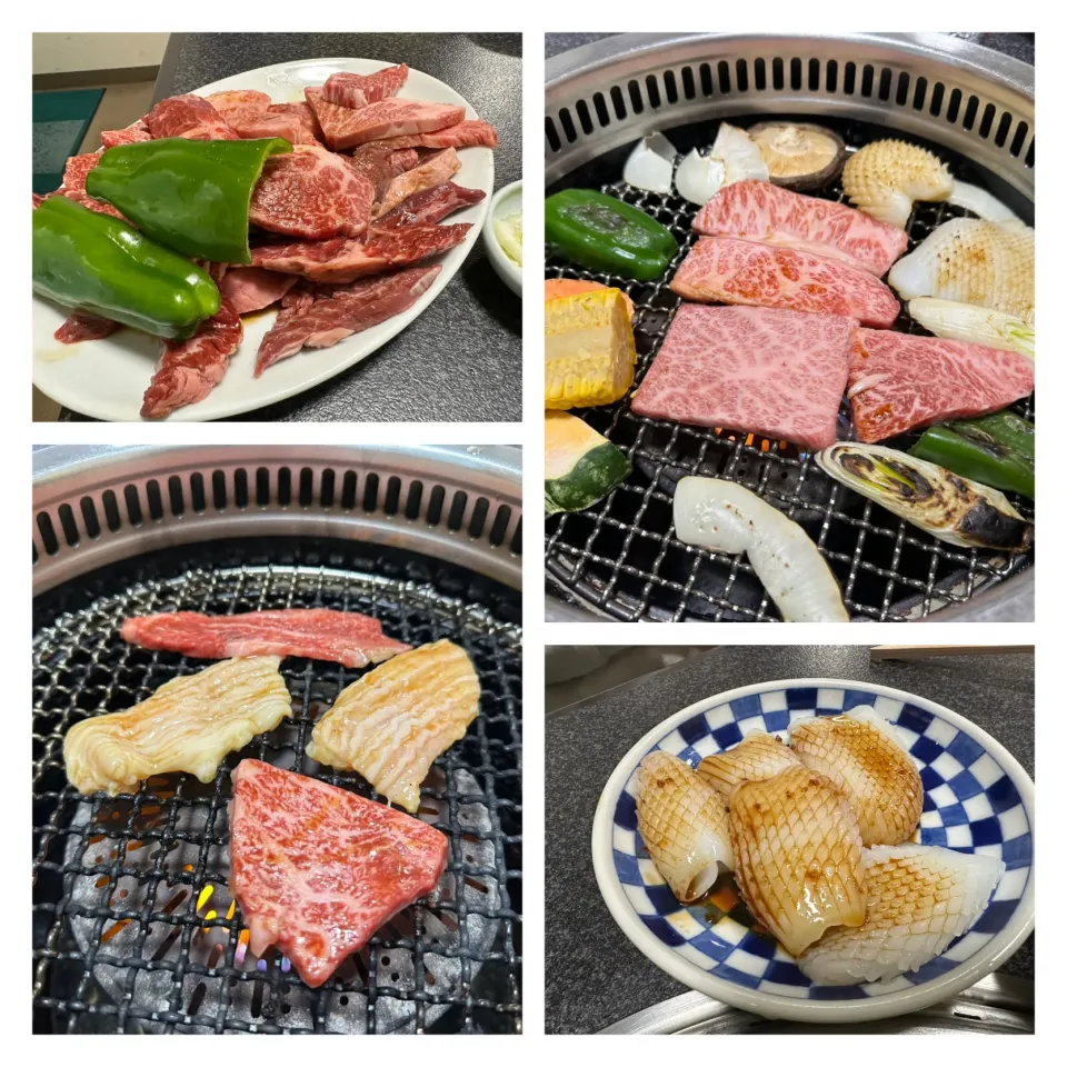 Snapdishの料理写真:焼肉屋さんで宴会🥩🍺|buhizouさん