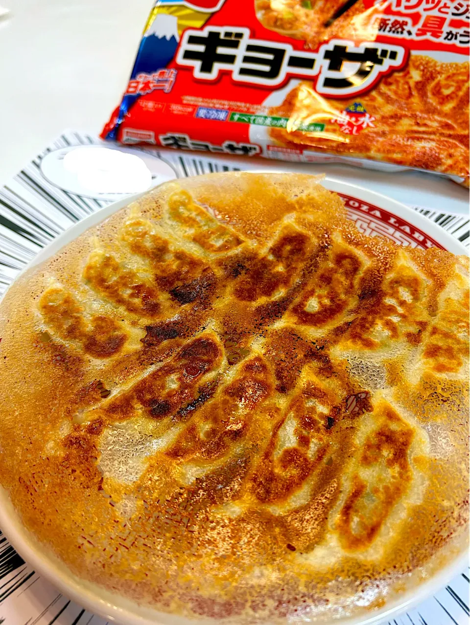 Snapdishの料理写真:【味の素冷凍食品さま】新「ギョーザ」焼き体験会参加しました🎶|まなまな♡さん