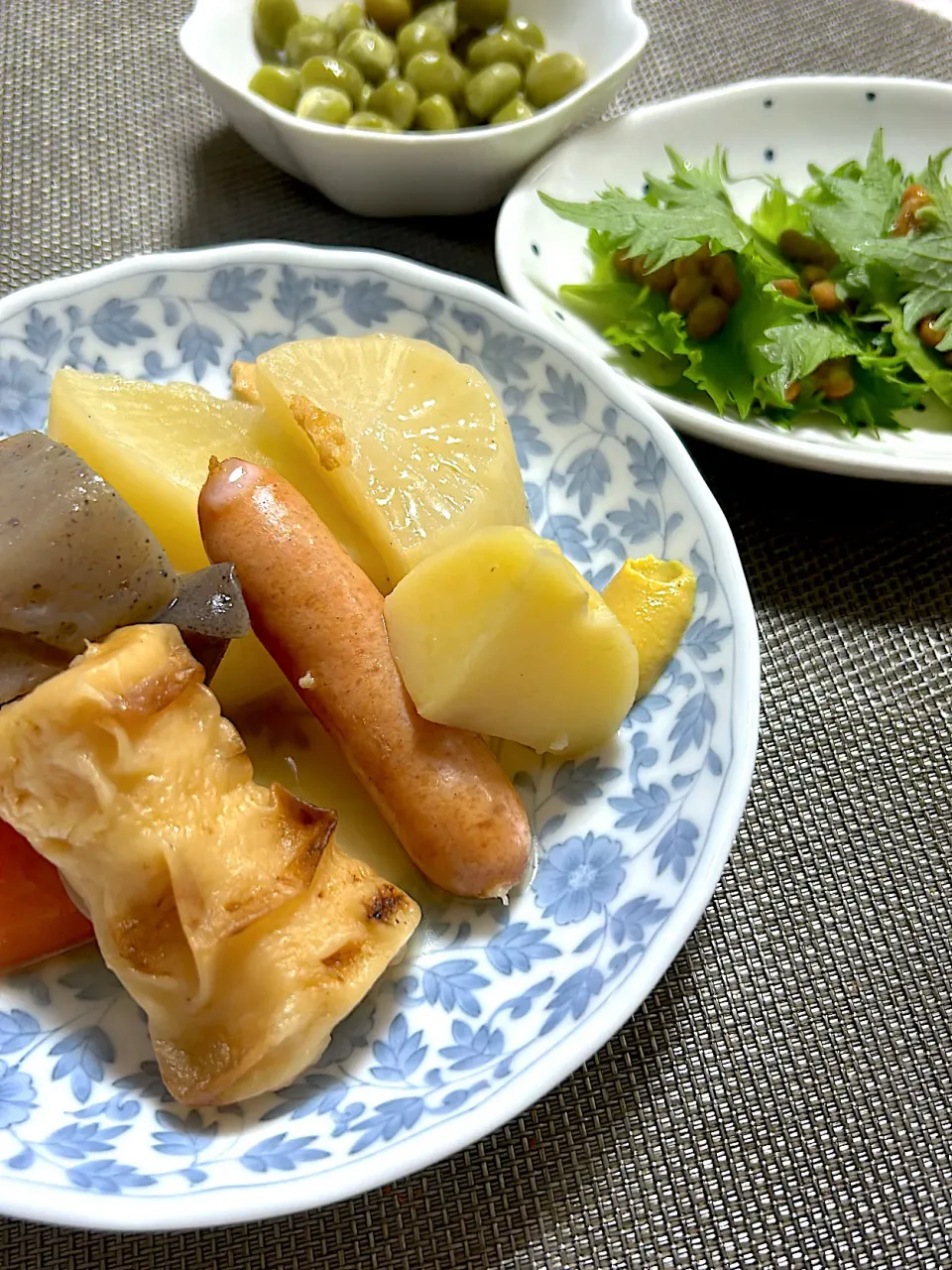 Snapdishの料理写真:炊飯器でおでん🍢|🍒ふみりん🍒さん