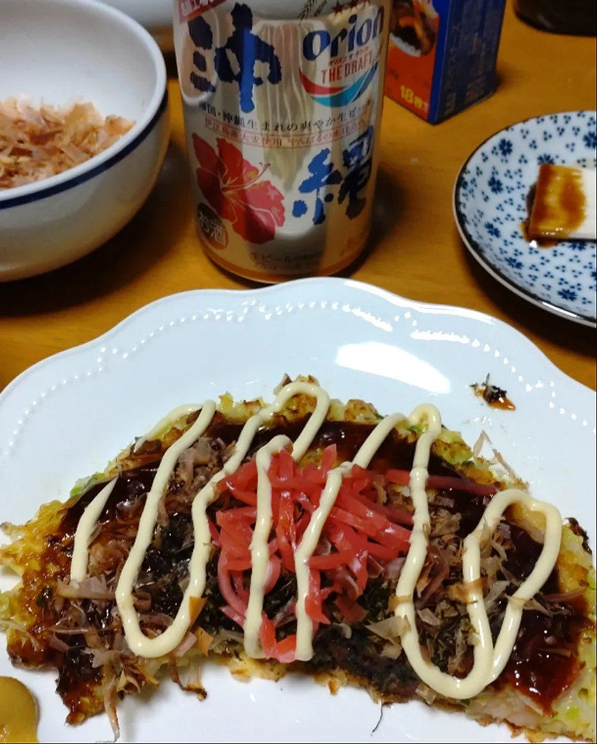 今夜はお好み焼き|しまだ ちえこさん