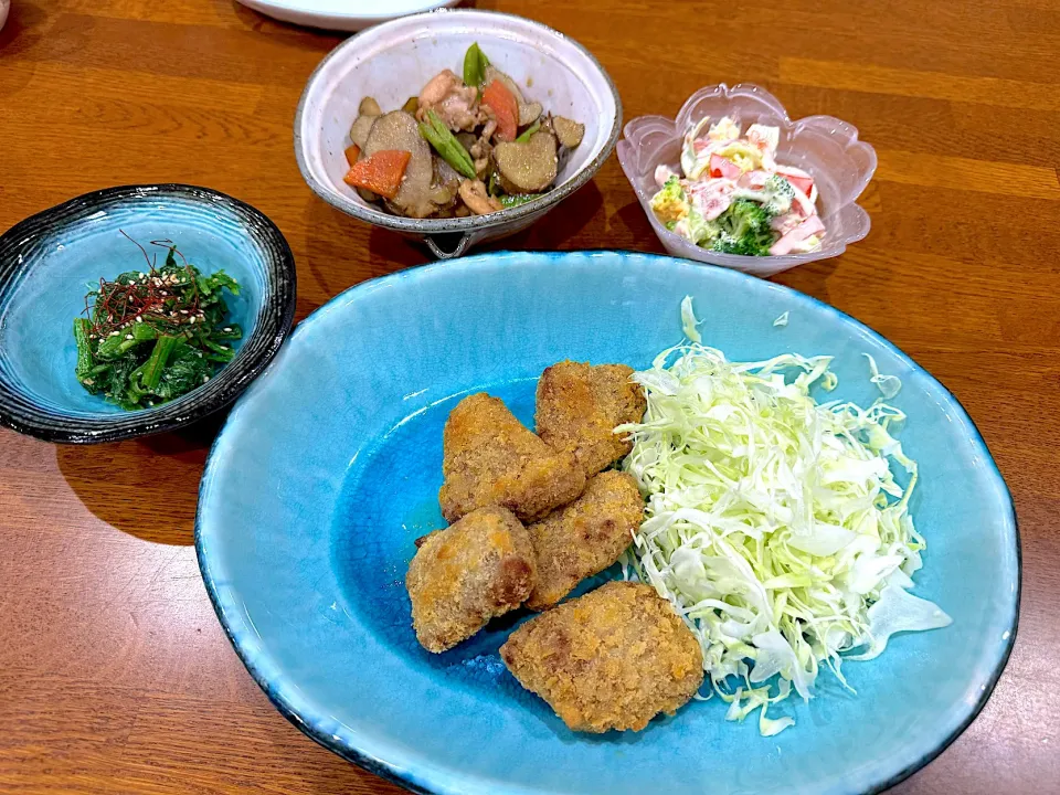 Snapdishの料理写真:野菜消費の晩ご飯|sakuramochiさん