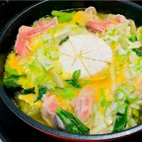 Snapdishの料理写真:よつ葉カマンベールうどん|ＳＵＺＵＫＩさん