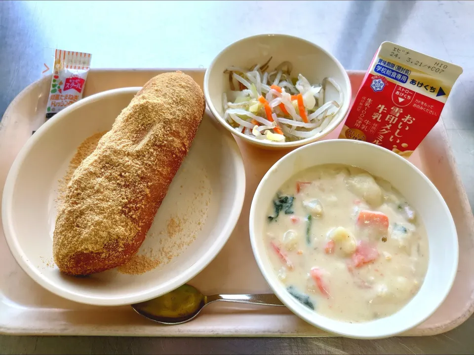 Snapdishの料理写真:今日の給食(3/11)|えっちゃんさん