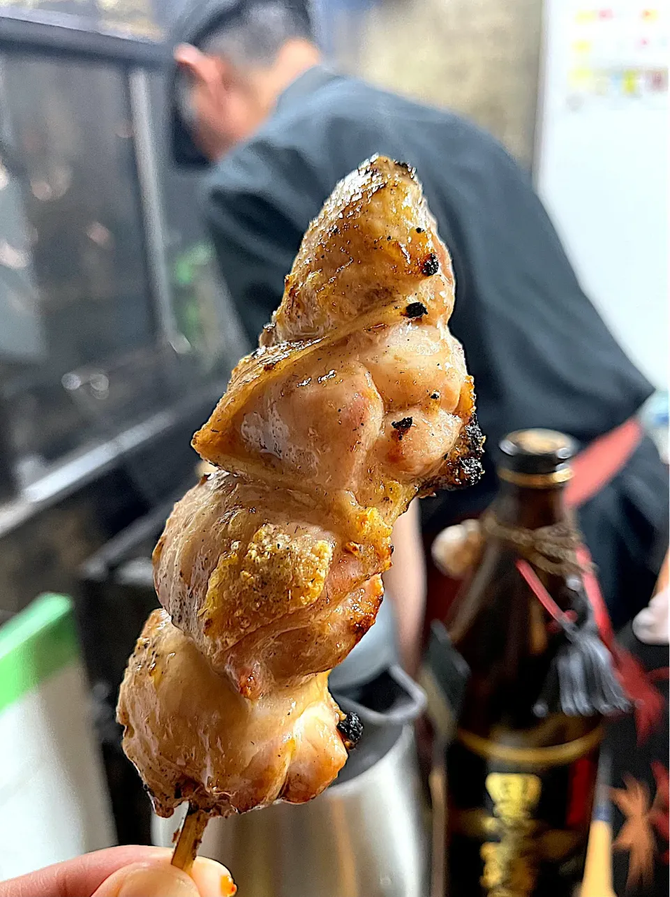 Snapdishの料理写真:人気の焼き鳥屋　稀少部位　おび|須佐浩幸さん