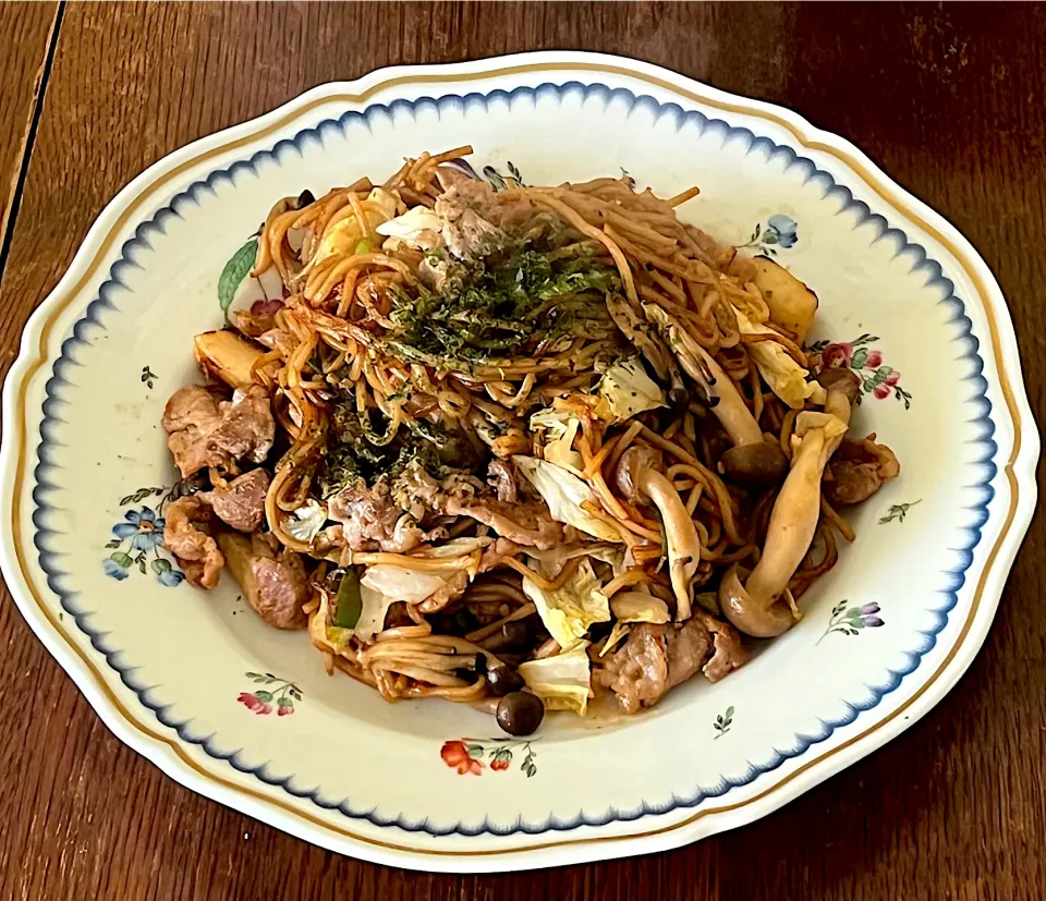 ランチ♯焼きそば|小松菜さん