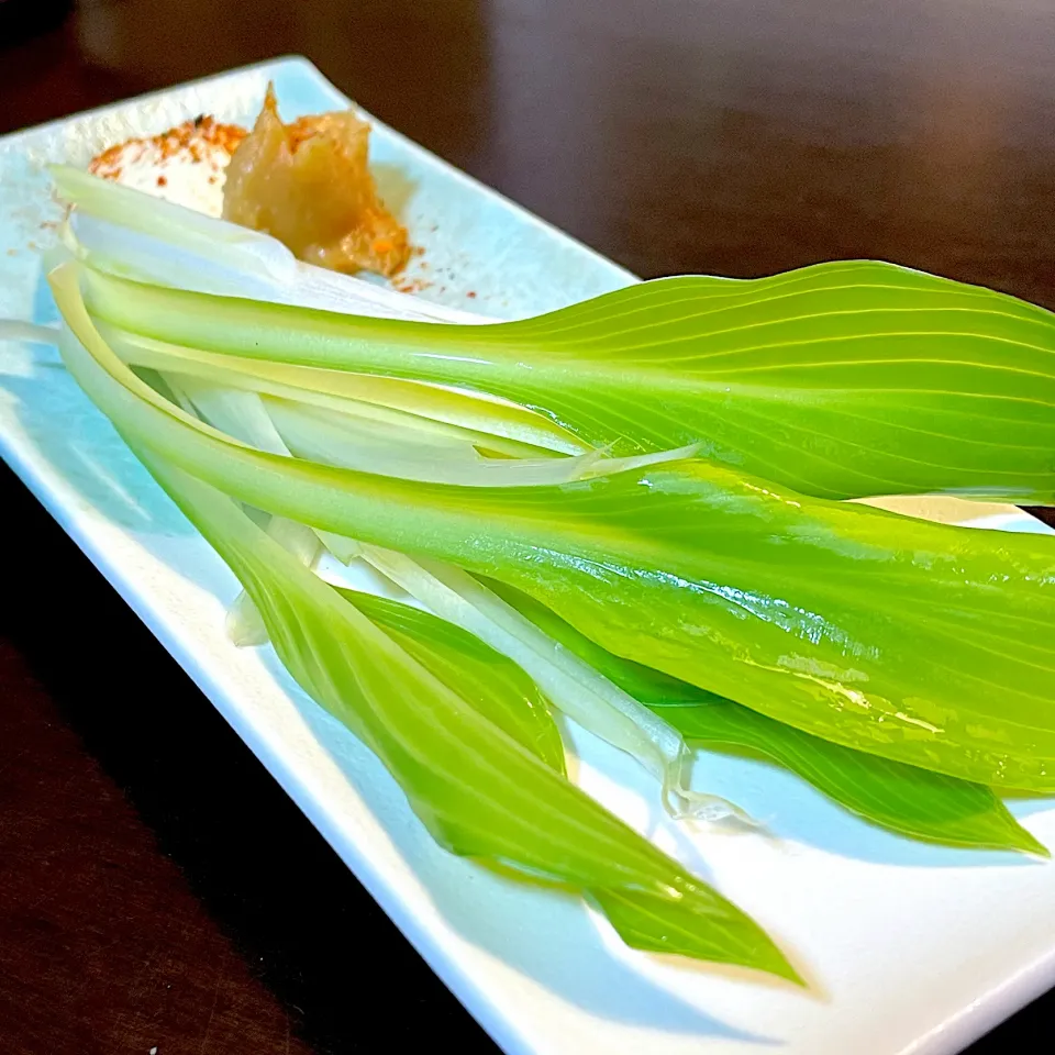 Snapdishの料理写真:うるい味噌マヨ|DKさん