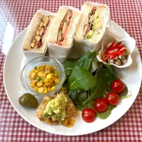 幸せサンドウィッチ🥪ランチ🍅