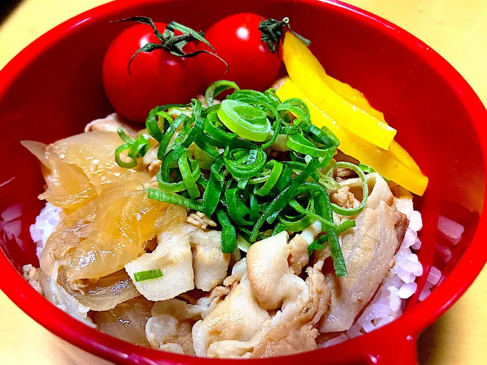 今日のお弁当🍱豚丼|サチ😊さん