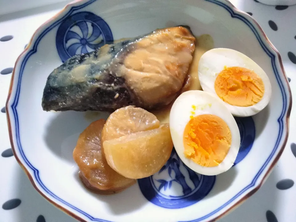 ブリと大根の味噌煮|あぁちゃんさん