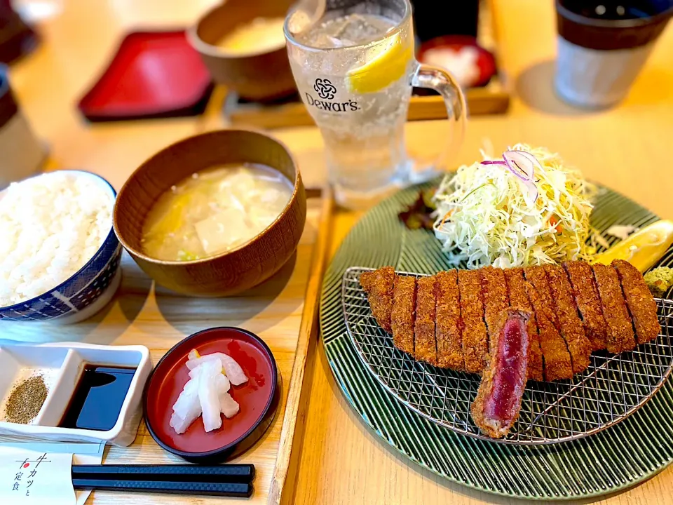 牛ロースカツ膳|なお。さん