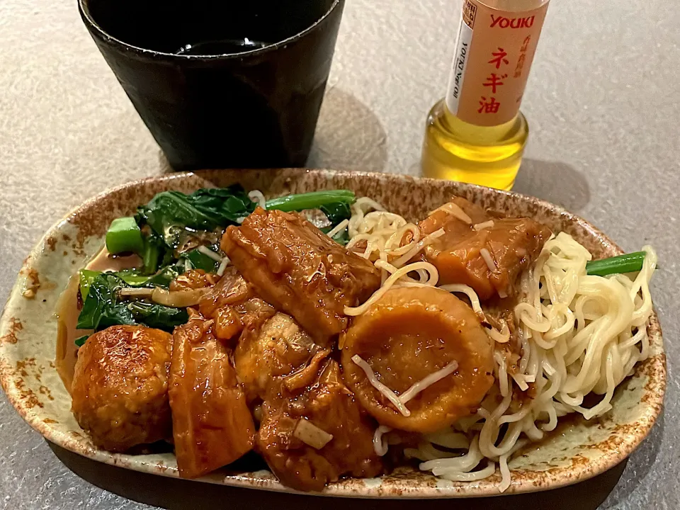 牛すじ煮込みつけ麺|270w178bさん