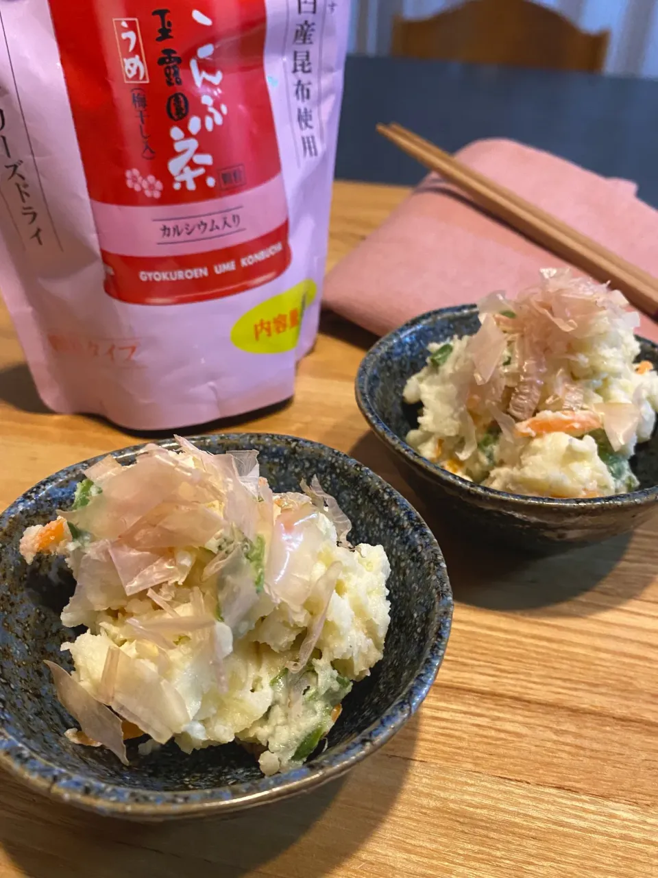 梅昆布茶で♪和風ポテトサラダ|ちぐあささん