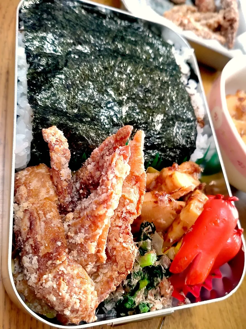 Snapdishの料理写真:ちくわの竜田揚弁当|さおりさん