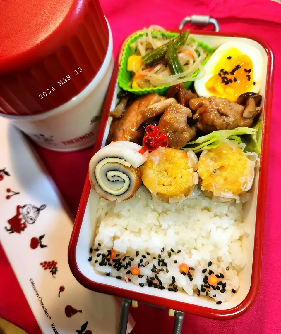 JK弁当１６８～豚ヒレ肉さっぱり煮～|かのりさん