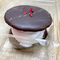 チョコクッキーのマシュマロ挟み|はちみつぱんさん