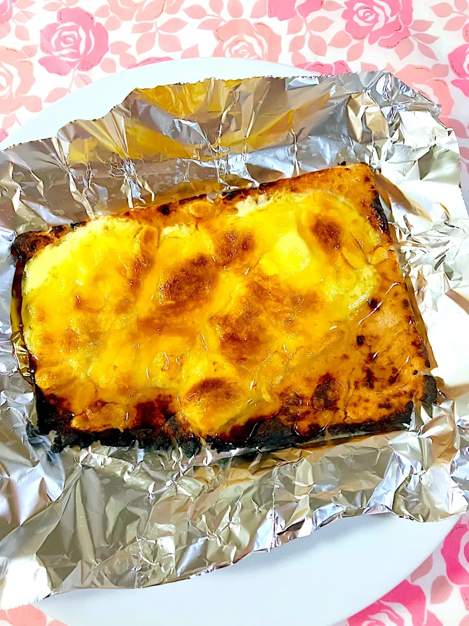 酒粕のピザ🍕酒粕の上にチーズと蜂蜜🍯|HAMI69さん