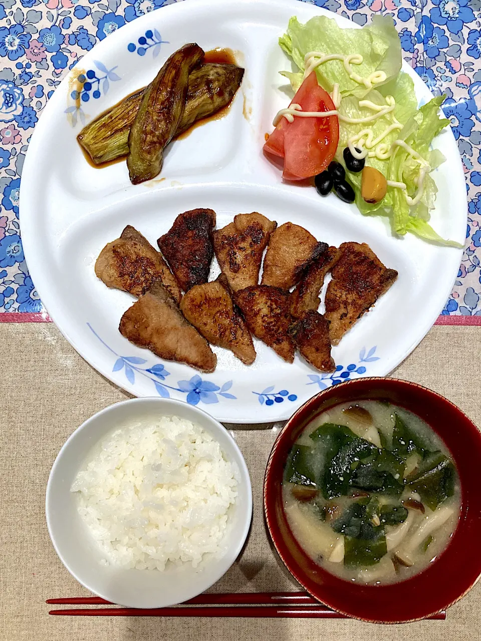 ブリの竜田揚げと茄子の蒲焼き|おしゃべり献立さん