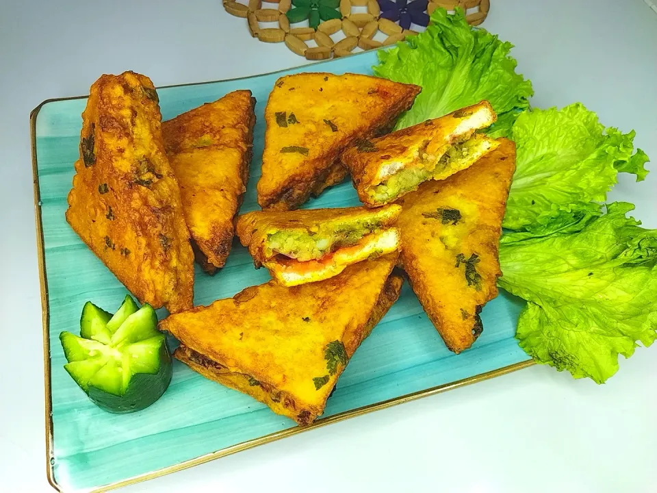 bread pakora recipe 🤩😍🤩|Fareehaさん