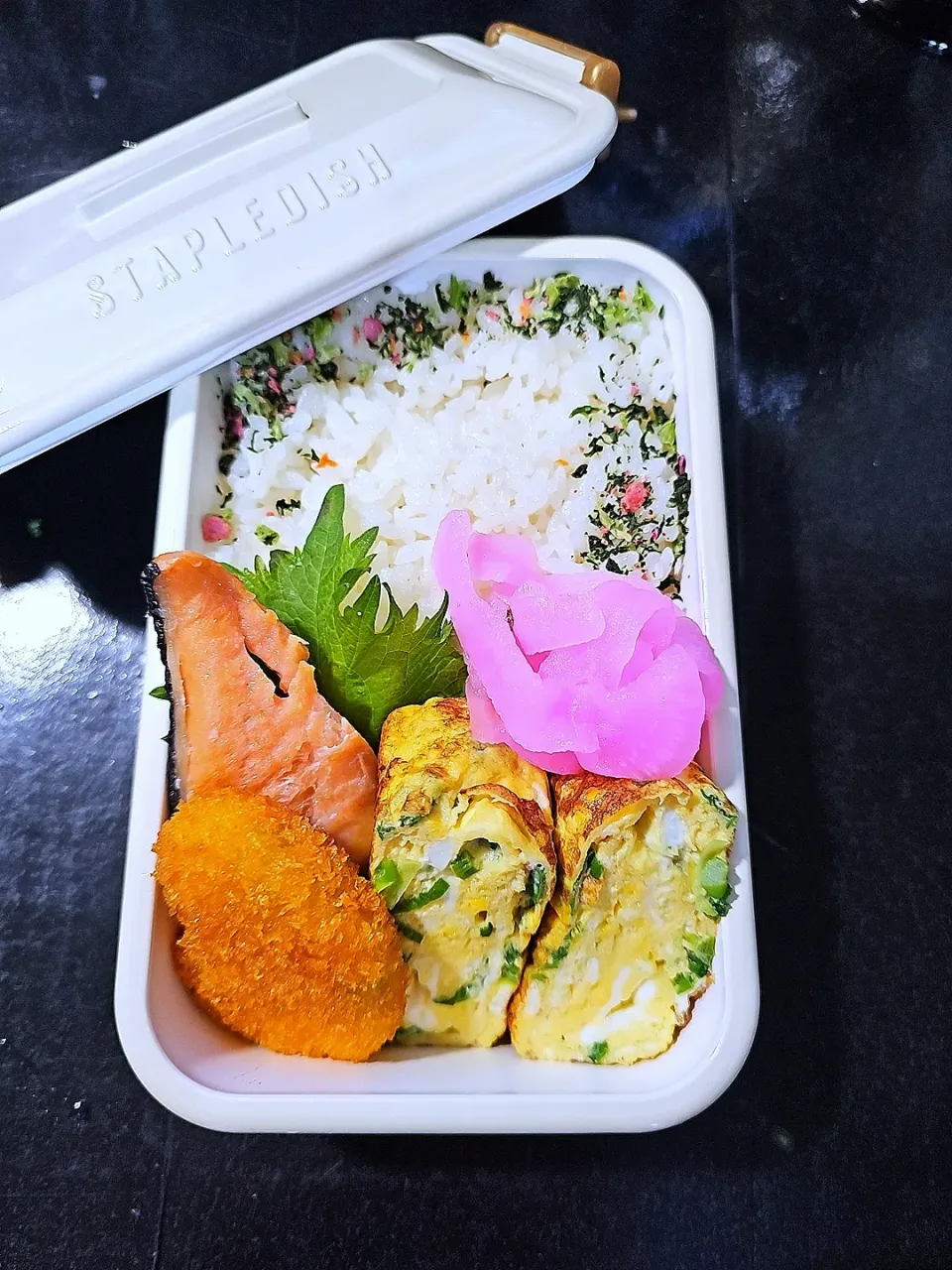 旦那弁当 ねぎ卵|ハル猫さん