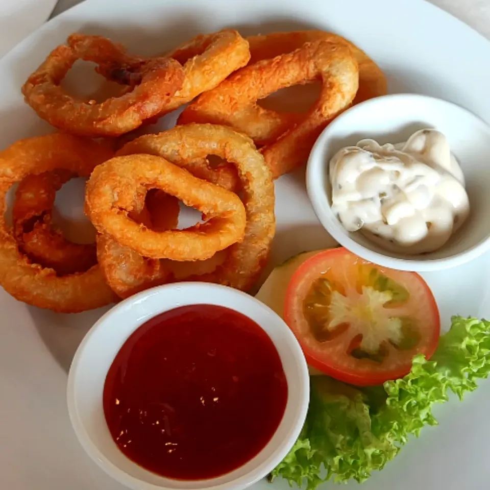 Squid Tempura with Tartar Sauce|simatasepetさん