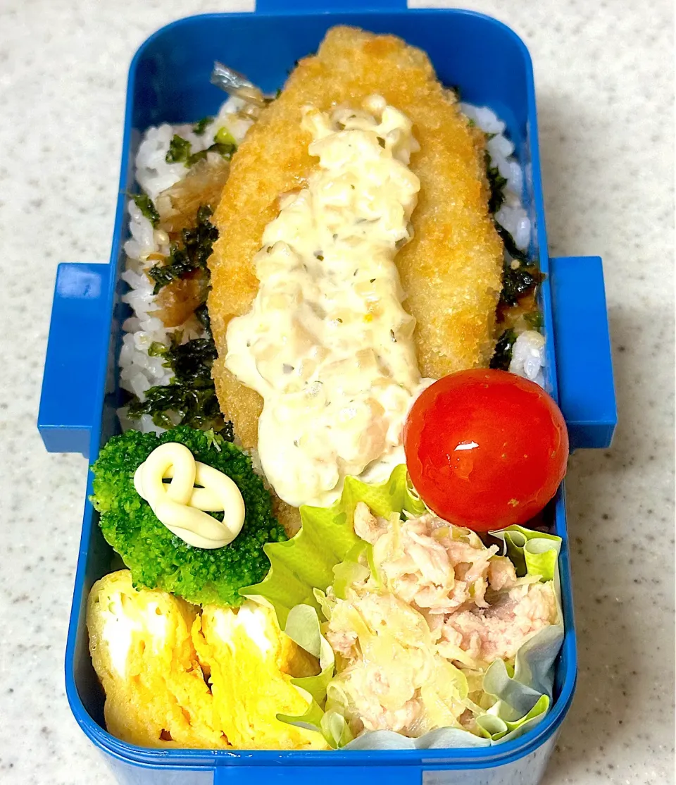 白身魚のフライ弁当|besさん