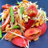 Snapdishの料理写真:Som Tum (Thai Papaya Salad)|Little_Sさん