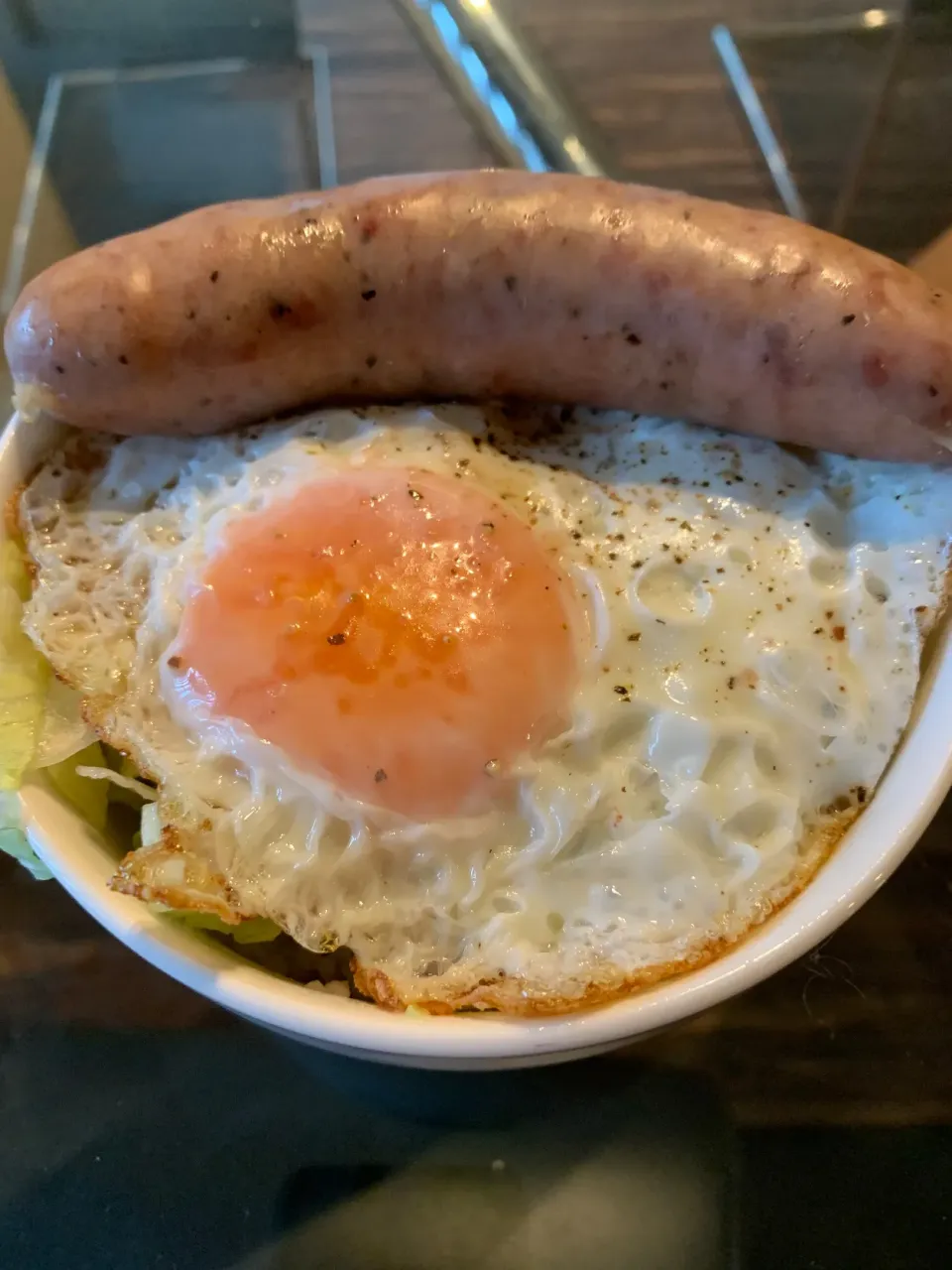 ソーセージエッグ丼|ジョーさん