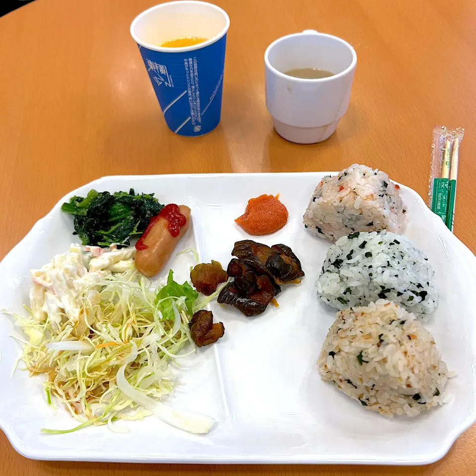 小倉のホテルの朝食🍙|すかラインさん