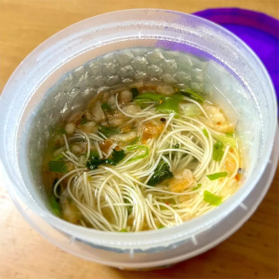 山めし研究 湯戻し素麺の麺線|deekay71さん